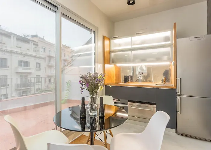My Space Barelona - Renovated Attic Apartment With Two Terrace